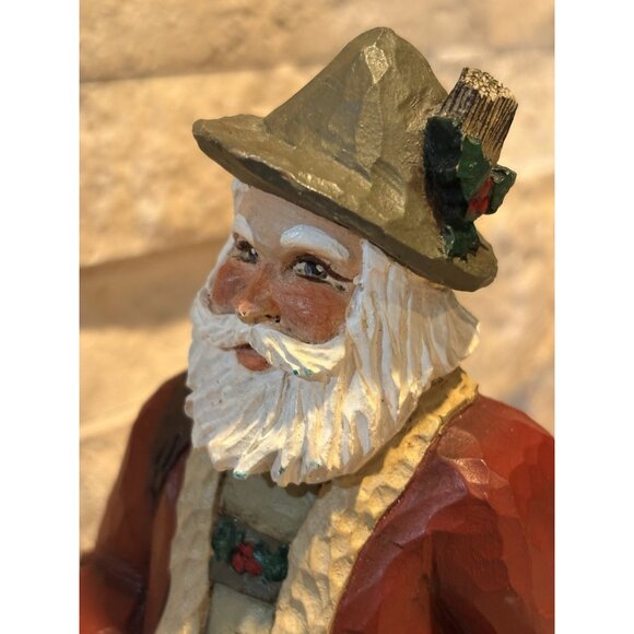 Blue Mountain Collectibles German Santa Figurine Christmas Around the World 7” - Picture 2 of 11